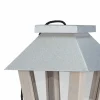 Tuintoppers Vogelvoederhuis Hangend Met Zinken Dak En Ophangkoord – Grey Wash