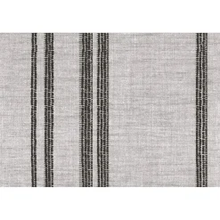 Tulup - Buitenkleed Balkon - Grijze Lijnen - Rood - 60x90 Cm - Tapijt Voor Buiten