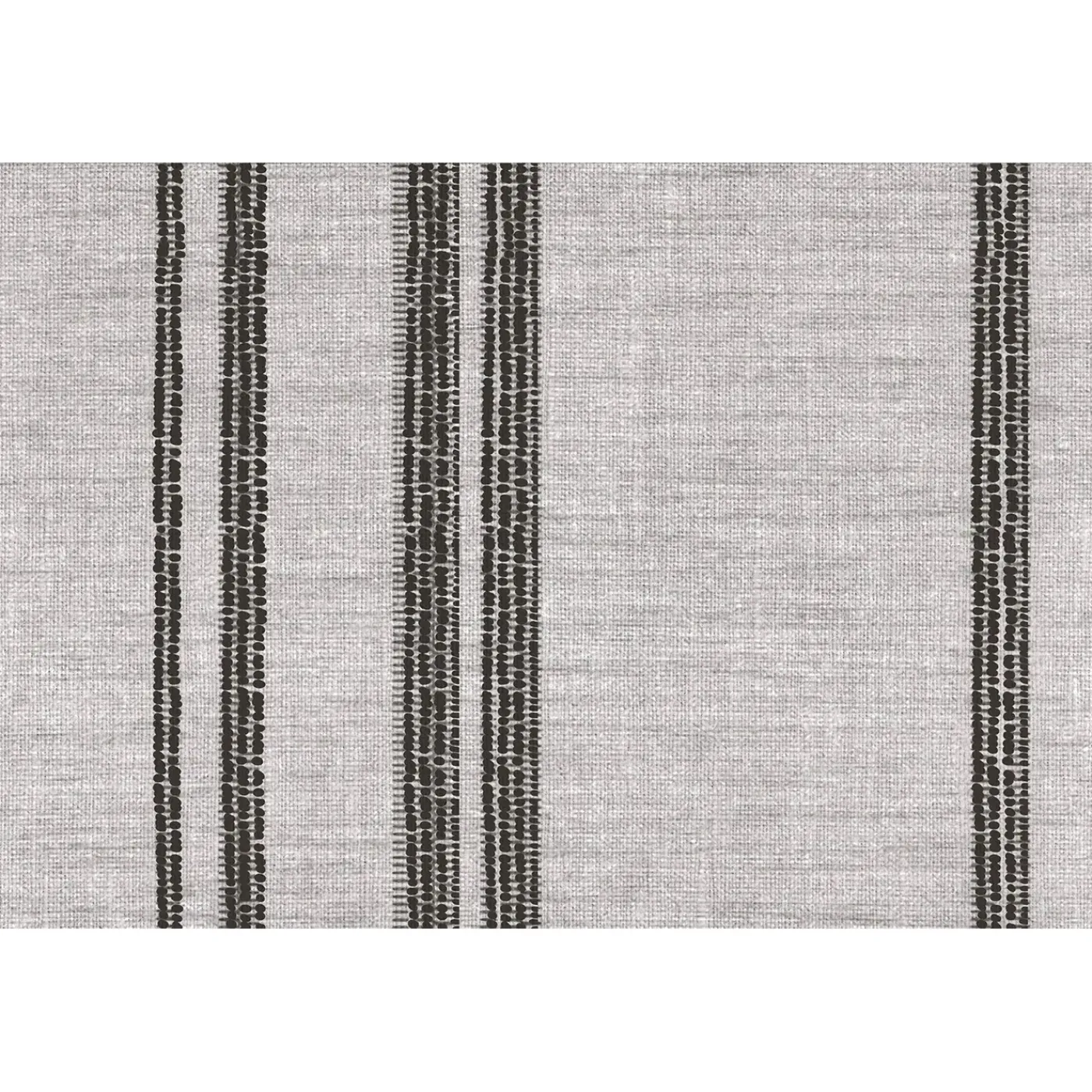Tulup - Buitenkleed Balkon - Grijze Lijnen - Rood - 60x90 Cm - Tapijt Voor Buiten