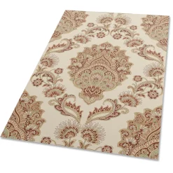 Tulup - Buitenkleed Balkon - Paisley-patroon - Rood - 60x90 Cm - Tapijt Voor Buiten