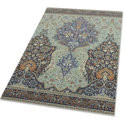 Tulup - Buitenkleed Balkon - Prachtige Turkse Details - Groente - 140x210 Cm - Tapijt Voor Buiten
