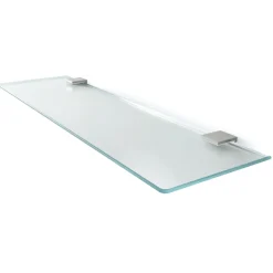 Tulup - Design Glazen Planchet Voor Toilet Mit Melkglas Effect - Halfitransparant - 100x13 Cm