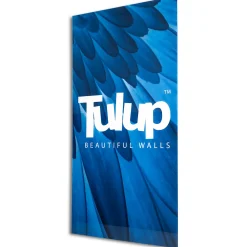 Tulup - Foto Op Glas - Witte Sneeuwklokjes - Wit - 120x60 Cm - Glas Schilderij