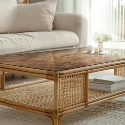 Tulup - Glasplaat - Rechthoek - Zwart - 120x80 Cm - Glazen Tafelblad - Eettafel