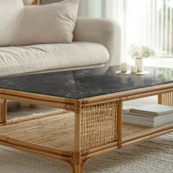 Tulup - Glazen Eettafel - Ronde - Zwart - 120x60 Cm - Glazen Tafelblad - Bureaublad
