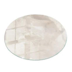 Tulup - Glazen Tafelblad - Rechthoek - Zwart - 90 Cm - Glasplaat - Bureaublad