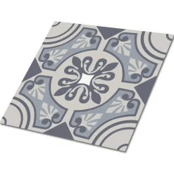 Tulup - Plaktegels - Klimaten Van Het Oosten - Grijs - 9 St 30x30 Cm - Vinyltegels Vloer Zelfklevend