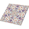 Tulup - Plaktegels Vloer - Mandala - Veelkleurig - Verpakking Van 9 St. 30x30 Cm - Vinyl Tegels