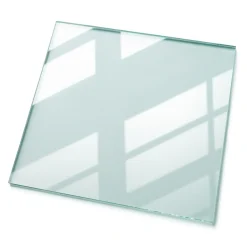 Tulup - Tafelblad - Rechthoek - Transparant - 50x50 Cm - Glasplaat - Bureaublad