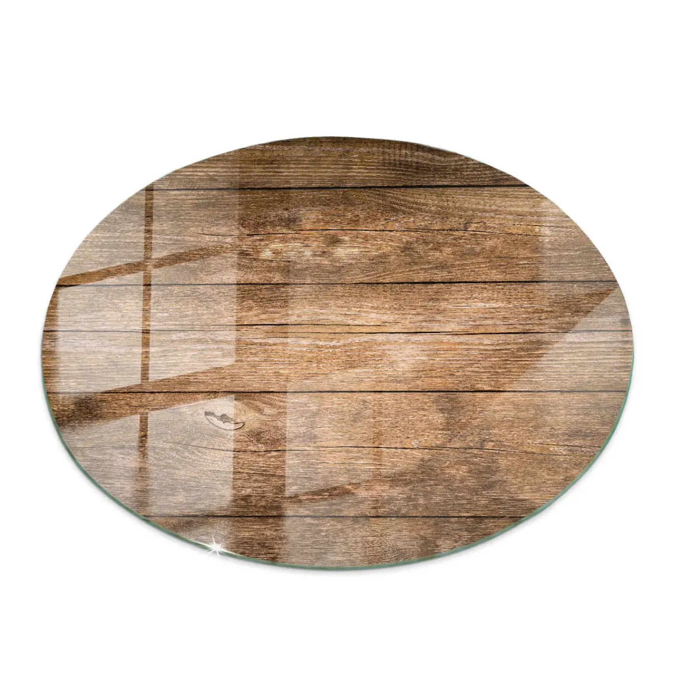Tulup - Tafelblad Rechthoek - Vierkant - Zwart - 90 Cm - Glasplaat - Bureaublad