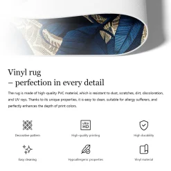 Tulup - Tapijt Voor Buiten - Perzische Abstractie - Blauw - 60x90 Cm - Buiten Tapijt