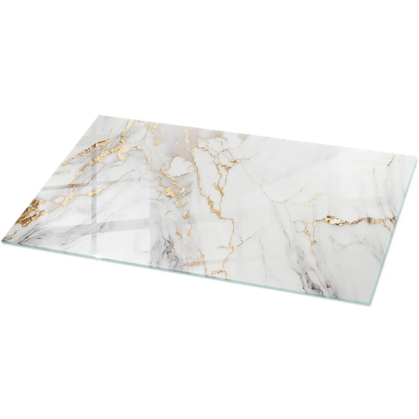 Tulup - Terrastafel - Ronde - Zwart - 120x60 Cm - Glazen Tafelblad - Bureaublad