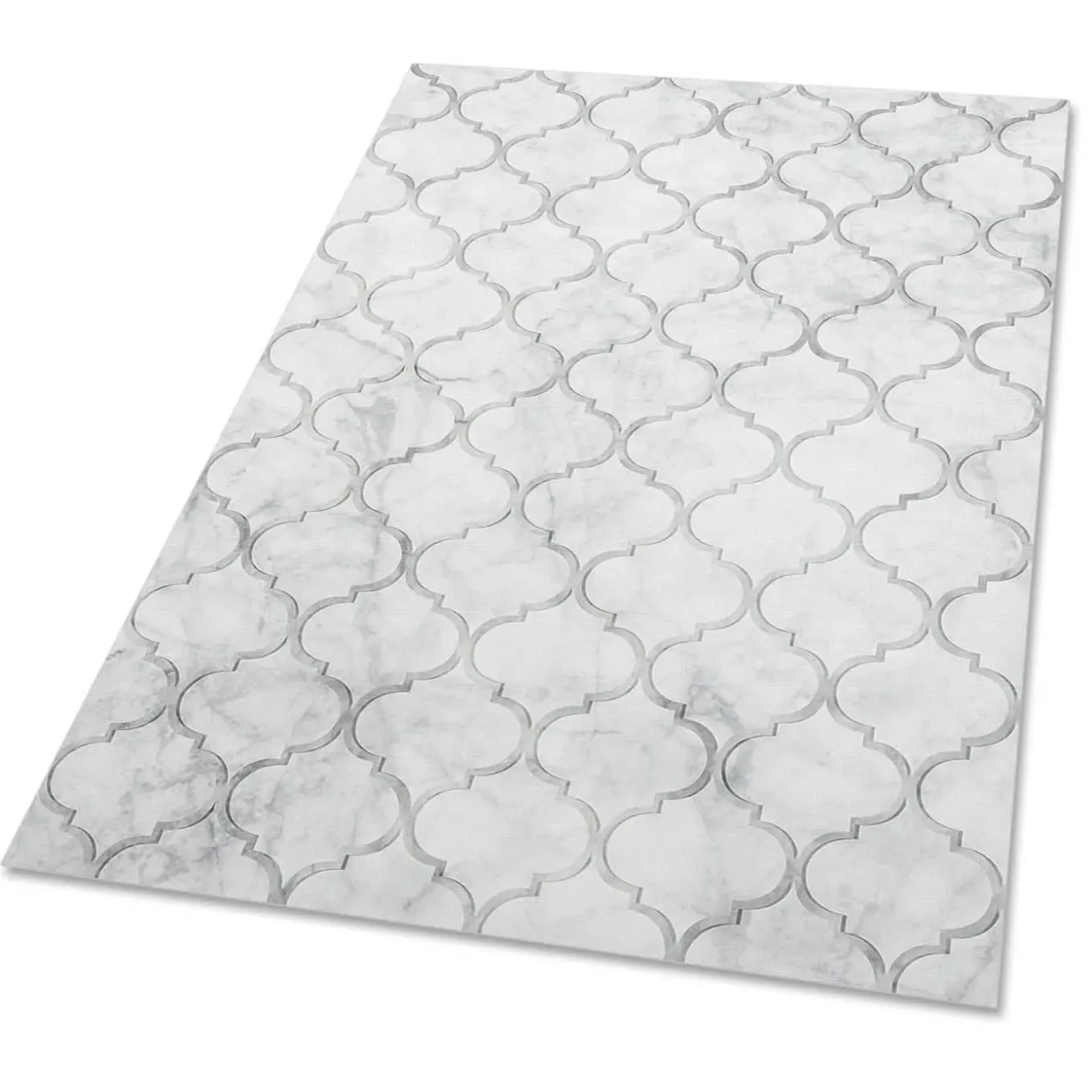 Tulup - Terras Tapijt - Marokkaans Patroon - Groente - 60x90 Cm - Tapijt Buiten