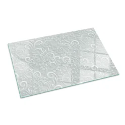 Tulup - Vloerplaat Openhaard - Rechthoekig - Grijs - 100x70 Cm - Plaat Voor Onder Kachel