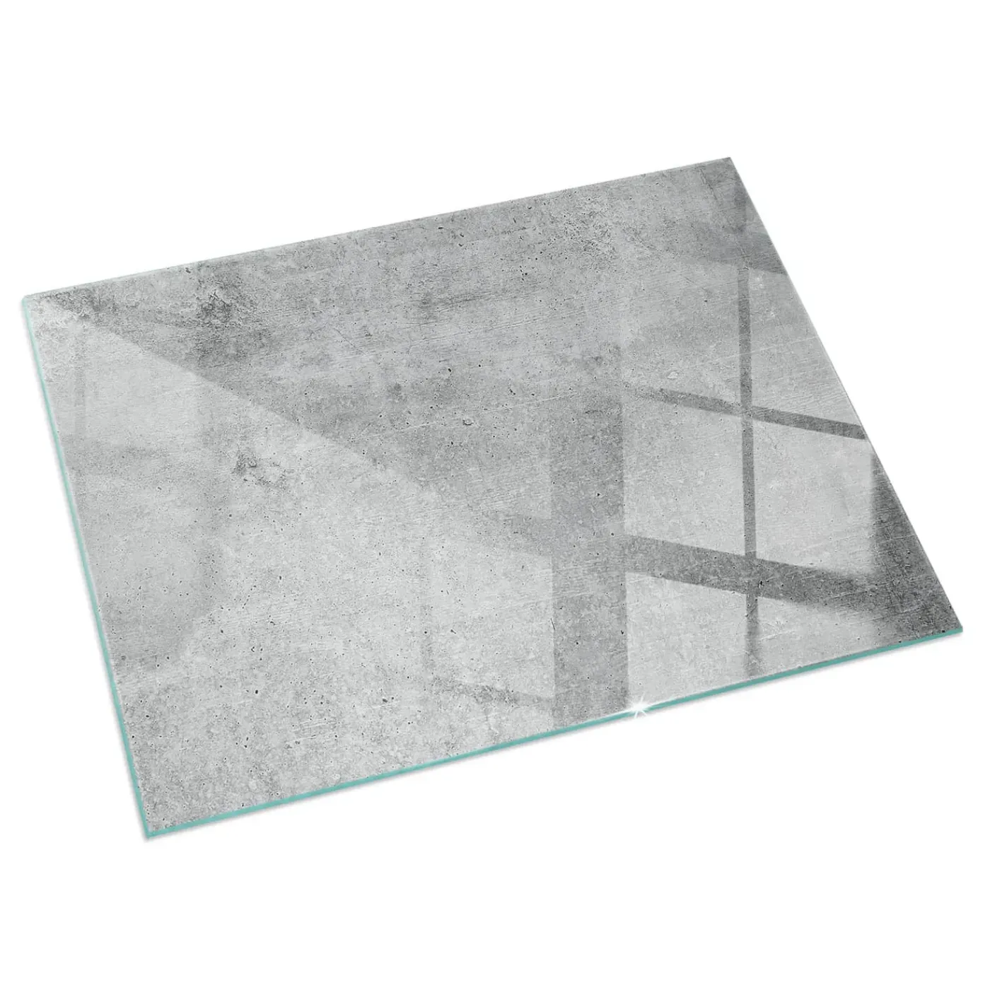 Tulup - Vloerplaat Openhaard - Rechthoekig - Grijs - 60x40 Cm - Onderplaat Kachel