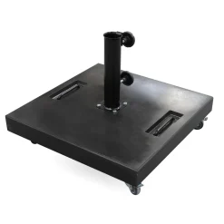 Tuozi Parasolvoet Stealth - 50kg - Beton - Verrijdbaar Met Handgreep Vierkant