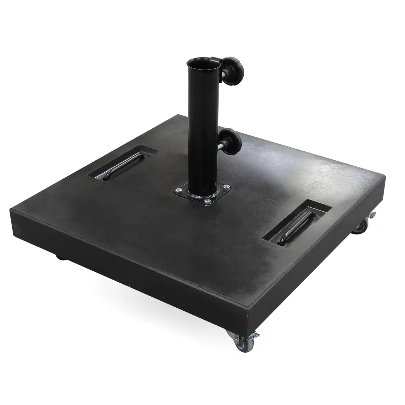 Tuozi Parasolvoet Stealth - 50kg - Beton - Verrijdbaar Met Handgreep Vierkant
