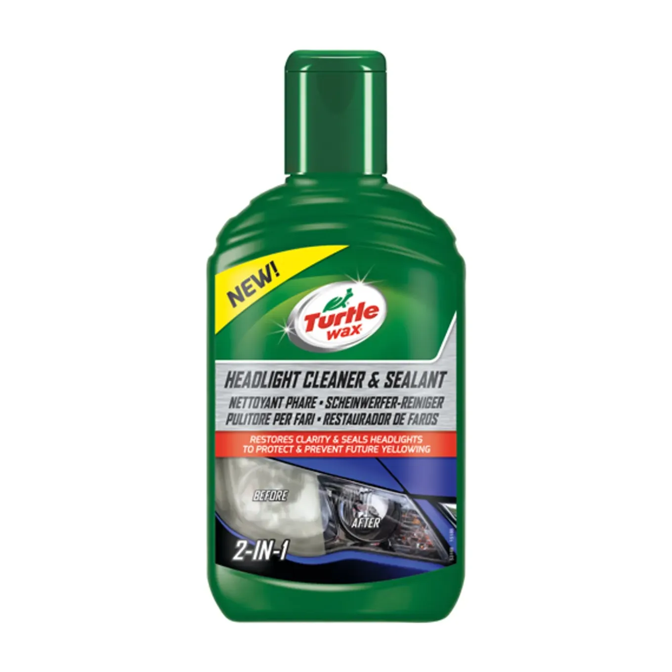 Turtle wax autolampreininger Headlight Cleaner & Sealant 300ml