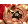 Tutumi Feestelijke Bestekhoes Stuks 311378a Star 4st. Zwart 15x15x15cm
