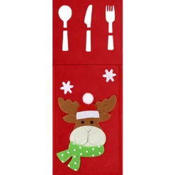 Tutumi Feestelijke Bestekhoes Stuks Kf333 3st. Rood 20x10x20cm