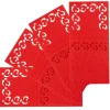 Tutumi Feestelijke Bestekhoes Stuks Kf357-4r 4st. Rood 20x10x20cm
