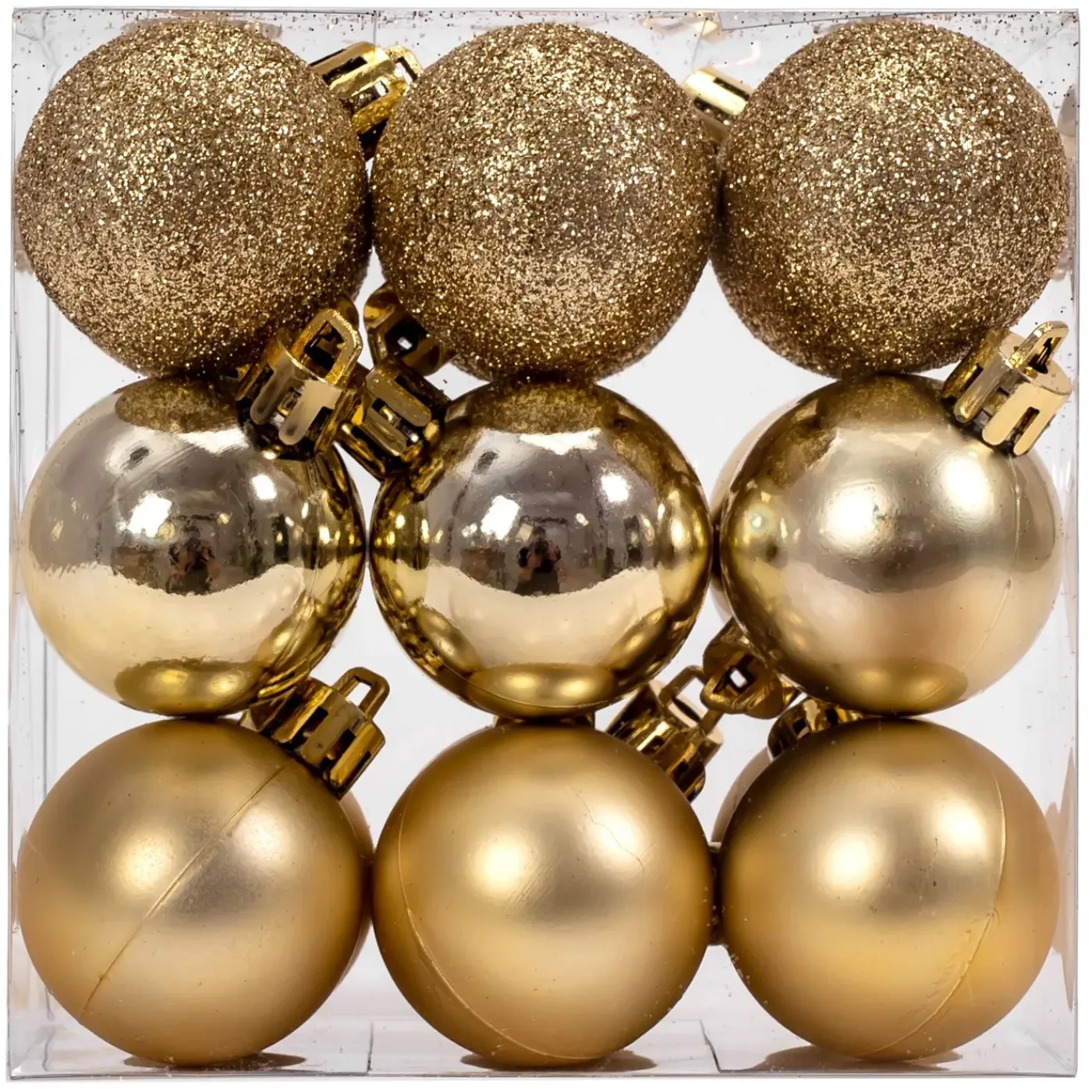 Tutumi Kerstballen 311437 101st. Roze Goud 6x6x6cm