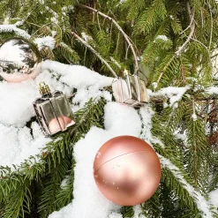 Tutumi Kerstballen 311437 101st. Roze Goud 6x6x6cm