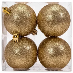 Tutumi Kerstballen 311437 101st. Roze Goud 6x6x6cm
