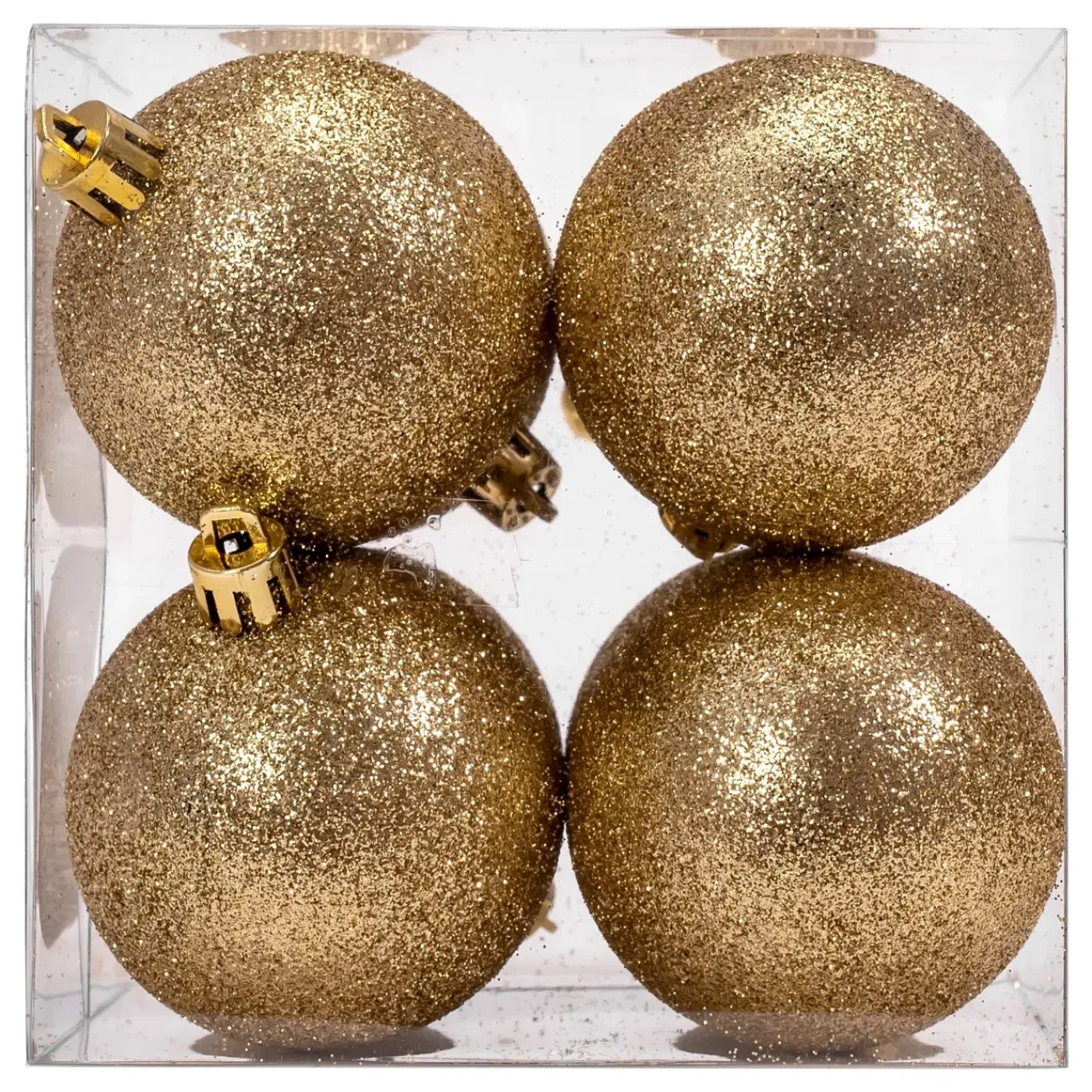 Tutumi Kerstballen 311437 101st. Roze Goud 6x6x6cm