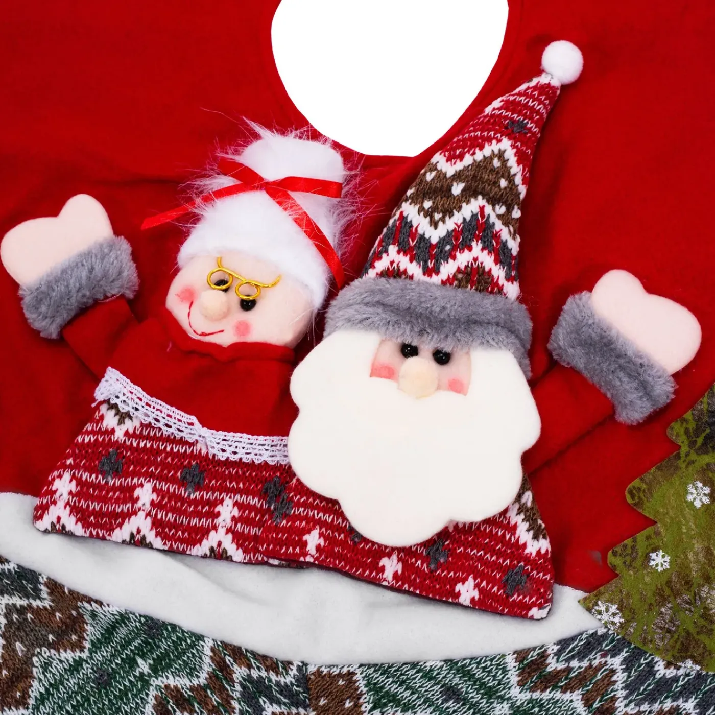 Tutumi Kerstboomkleed Xy22025 Rood 8x8x3cm