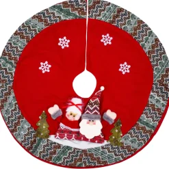 Tutumi Kerstboomkleed Xy22025 Rood 8x8x3cm
