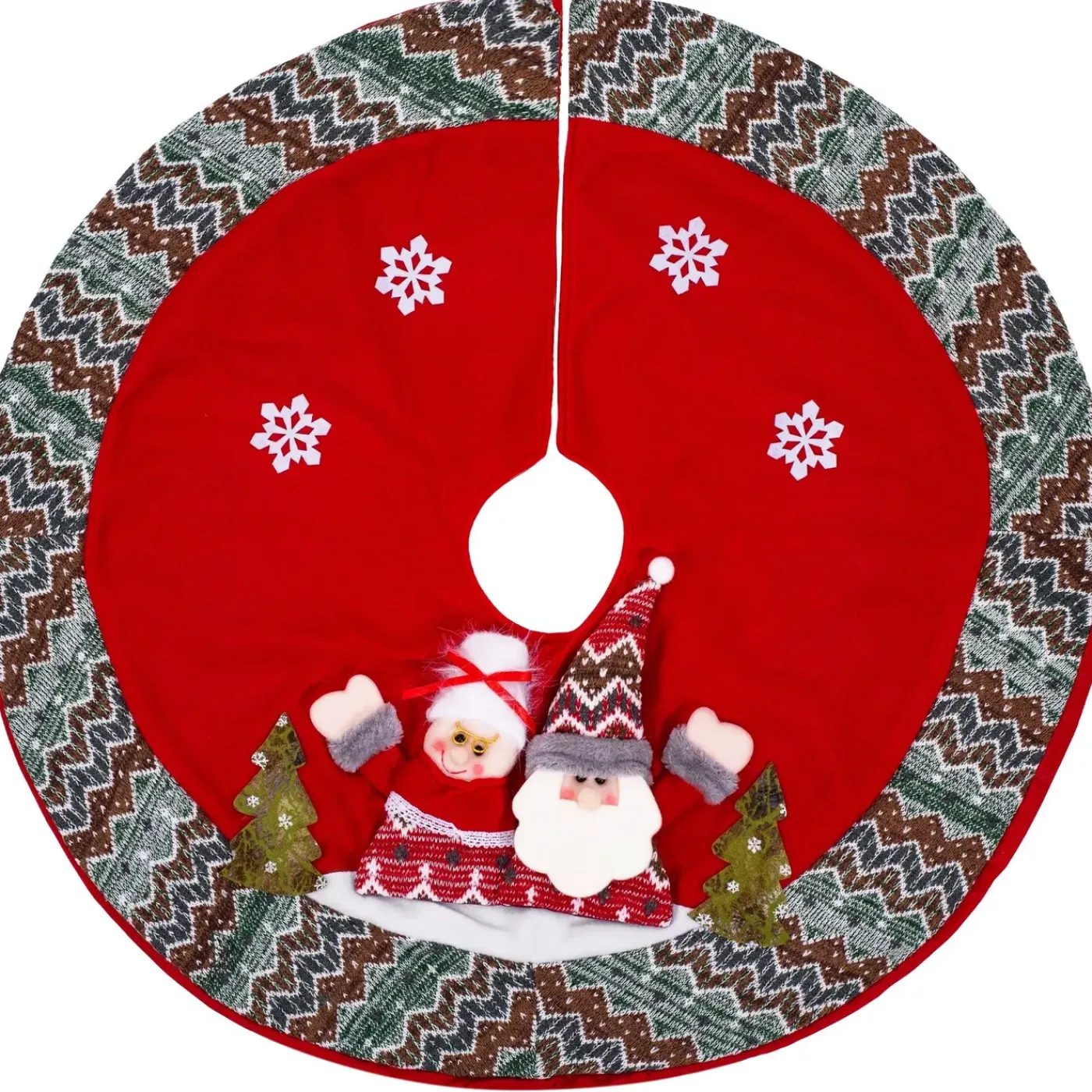 Tutumi Kerstboomkleed Xy22025 Rood 8x8x3cm