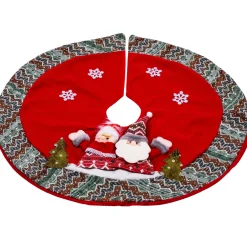 Tutumi Kerstboomkleed Xy22025 Rood 8x8x3cm