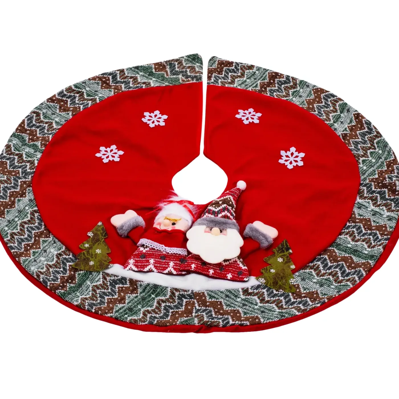 Tutumi Kerstboomkleed Xy22025 Rood 8x8x3cm
