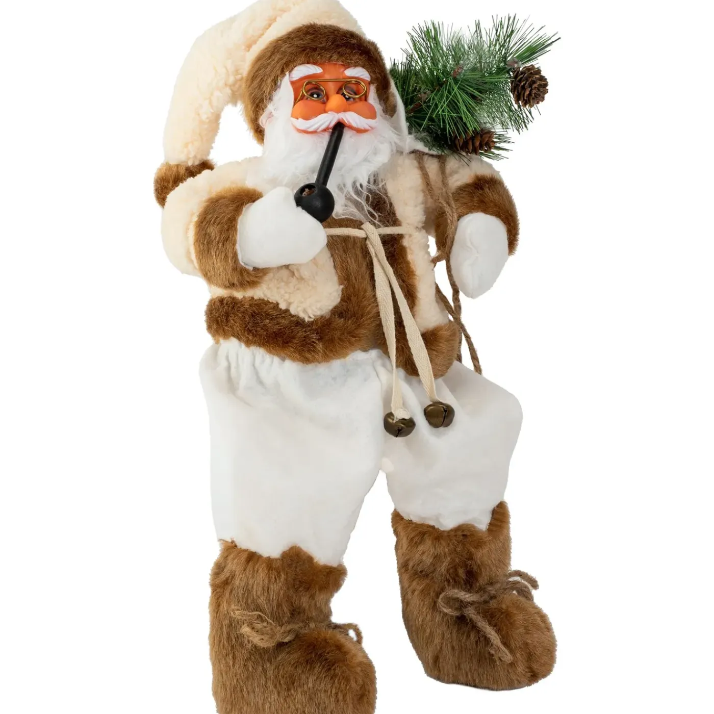 Tutumi Kerstdecoratie Kerstman 301252 Wit 44x22x44cm