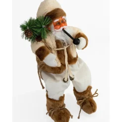 Tutumi Kerstdecoratie Kerstman 301252 Wit 44x22x44cm