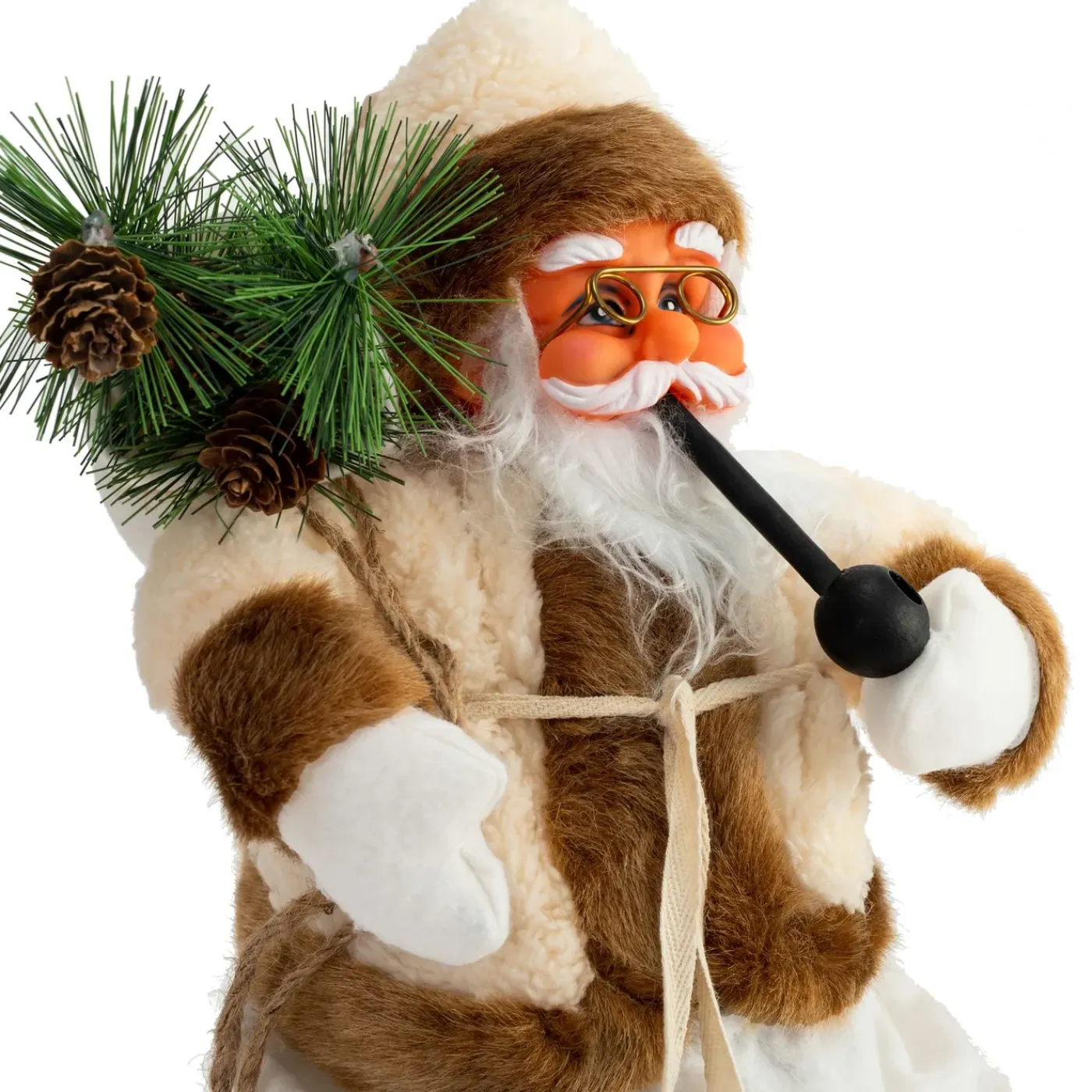 Tutumi Kerstdecoratie Kerstman 301252 Wit 44x22x44cm