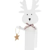 Tutumi Kerstdecoratie Rendier 301036 Wit 35x12x35cm