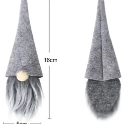 Tutumi Kerstfleshoes Kf323-6 6st. Grijs 16x5x16cm