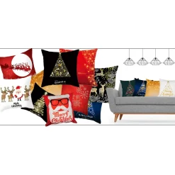 Tutumi Kerst Kussensloop 3d 36