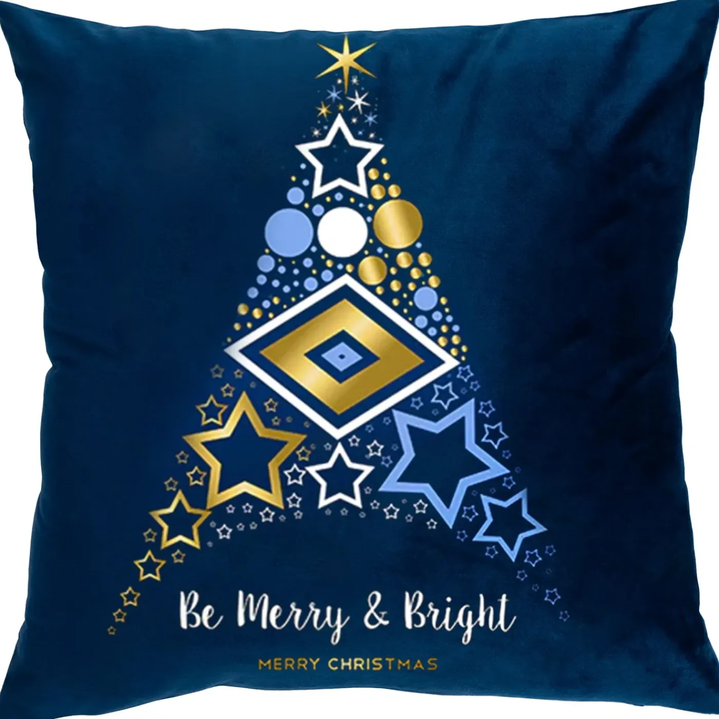 Tutumi Kerst Kussensloop 3d 48 "n" 45x45 Blauw
