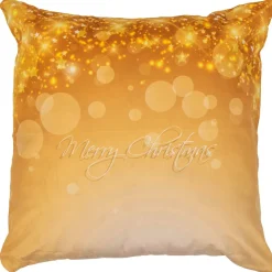 Tutumi Kerst Kussensloop 3d 34 45x45 Oranje