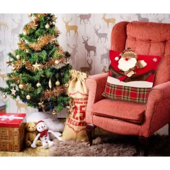 Tutumi Kerst Kussensloop Yx021 40x40 Rood