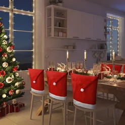 Tutumi Oude Kerststoelhoes 380667 2st. Rood 58x52x58cm