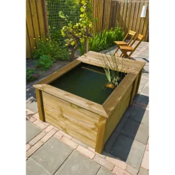 Ubbink vijver Quadro Wood III 176,4x117,1x57,5cm
