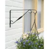Ubbink zwarte wandhaak 30x18,5cm