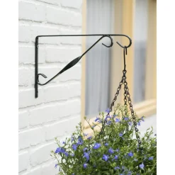 Ubbink zwarte wandhaak 30x18,5cm