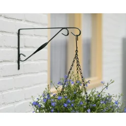Ubbink zwarte wandhaak 30x18,5cm