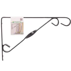 Ubbink zwarte wandhaak 30x18,5cm
