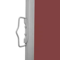 Helloshop26 Uitschuifbaar Zijscherm/privacyscherm Voor Terras Tuin Balkon 100 X 600 Cm Rood